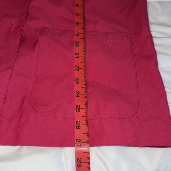 Vintage Ilse M. Womens 2-Piece Set Blazer & Dress Size 14 Pink/Gray/Cream - Picture 14 of 16